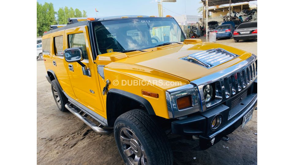 Hummer h2 yellow