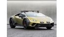 Lamborghini Huracan STERRATO 5.2 2dr RIGHT HAND DRIVE