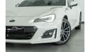 Subaru BRZ Manual Transmission  2.0