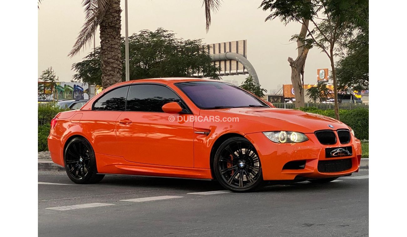 بي أم دبليو M3 Std 4.0L END OF THE YEAR OFFER = BMW M3 2012 = SPECIAL COLOR GCC SPECS = CONVERTIBLE