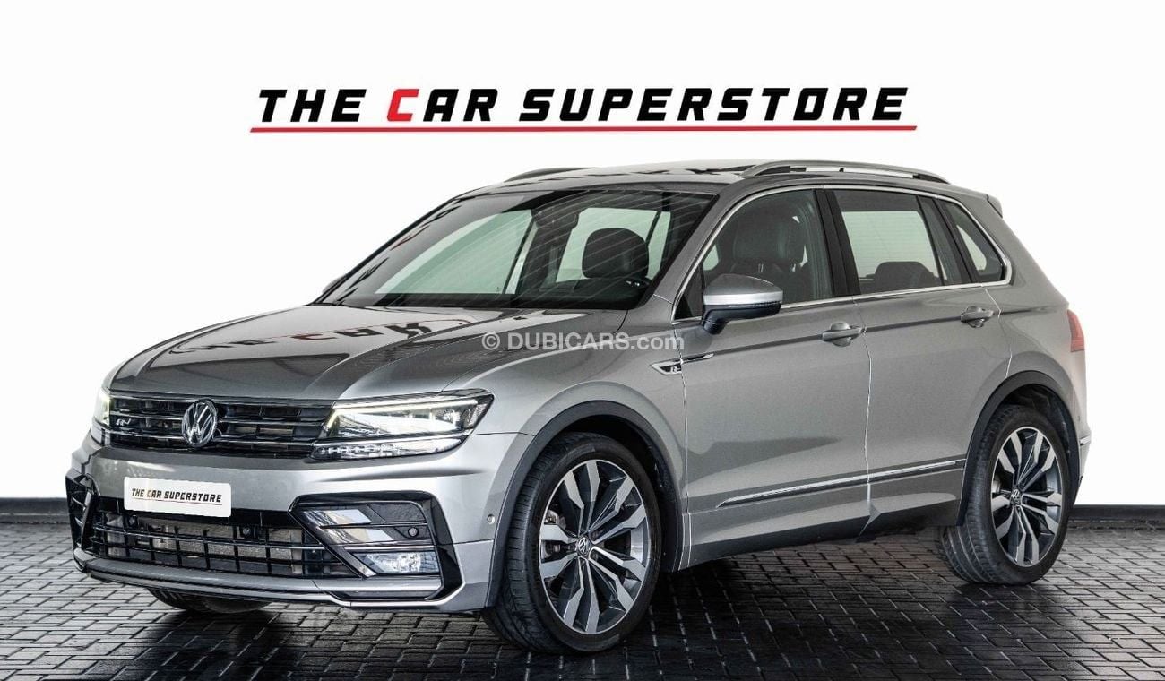 Volkswagen Tiguan R-Line 2.0L 2019-VOLKS WAGEN TIGUAN R-LINE 4MOTION-GCC-SERVICE HISTORY-WARRANTY AVAILABLE