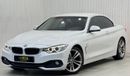 BMW 420i Sport Line 2.0L 2017 BMW 420i Sport-Line, Full Service History, Excellent Condition, GCC