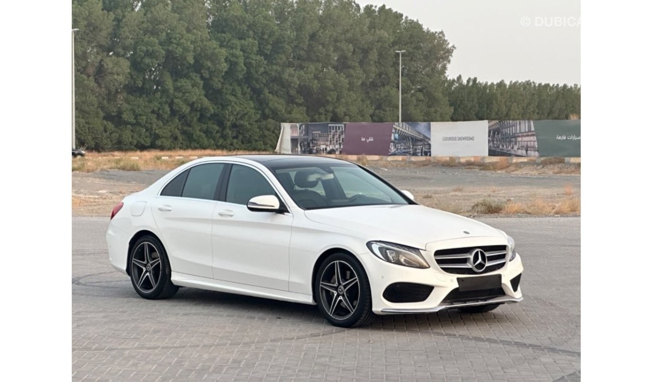 مرسيدس بنز C200 AMG باك موديل 2018 خليجي فل مواصفات بانوراما ومثبت سرعه وتحكم كهربي كامل ونظام صوت ممتاز وكاميرا خلف