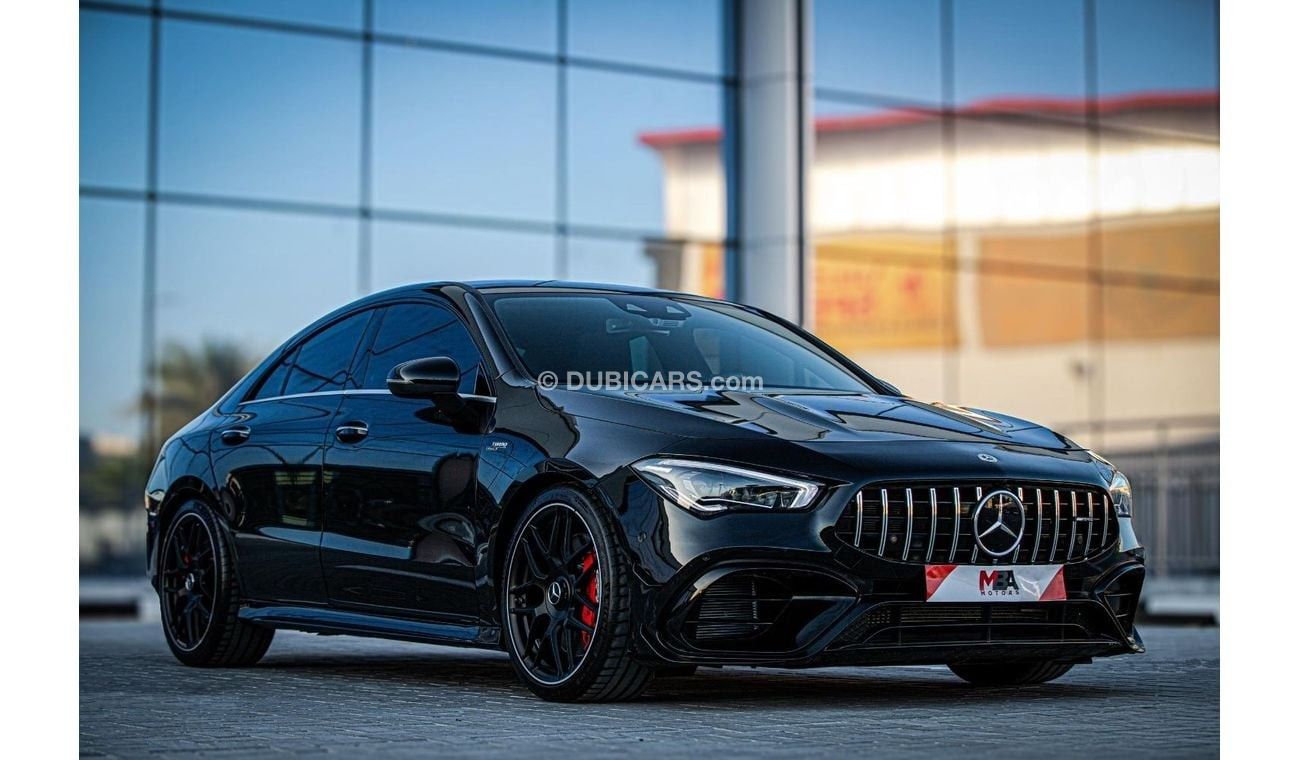 مرسيدس بنز CLA 45 S  AMG MERCEDES BENZ CLA45 s BLACK EDITION LOW MILAGE