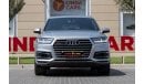 Audi Q7 45 TFSI quattro Audi Q7 45TFSI Quattro (7 SEATER) 2019 GCC under Warranty with Flexible Down-Payment