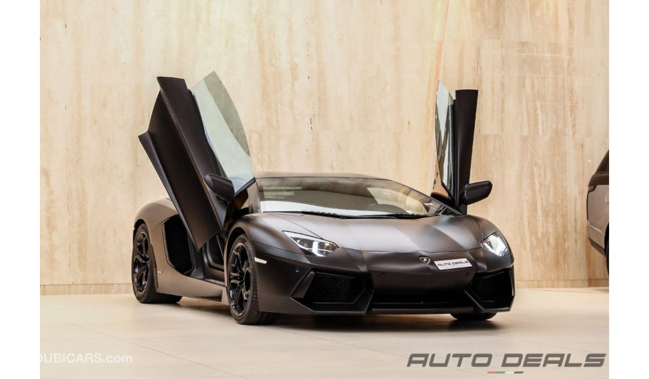 Lamborghini Aventador Lamborghini Aventador LP700-4 Coupe