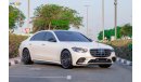 Mercedes-Benz S 500 4M Mercedes Benz S500 AMG kit GCC 2021 Under Warranty From Agency