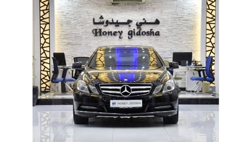 مرسيدس بنز E300 EXCELLENT DEAL for our Mercedes Benz E300 Coupe ( 2013 Model ) in Black Color GCC Specs