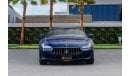 Maserati Ghibli Hybrid GT | 3,329 P.M  | 0% Downpayment | Like New | Emozione Blue