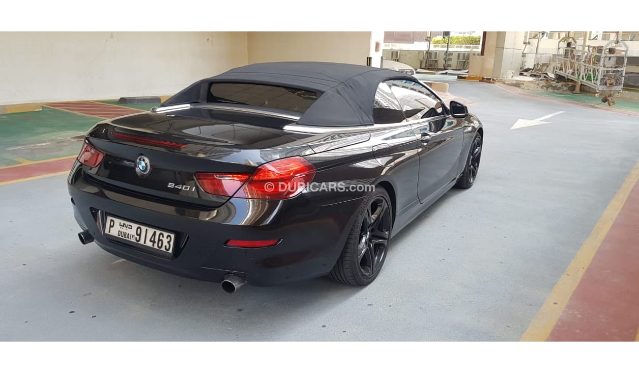 BMW 640i Convertible/ expat owner/ GCC Specs