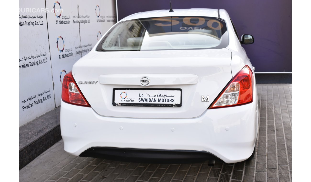 Nissan Sunny AED 589 PM | 1.5L SV GCC DEALER WARRANTY