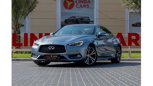 Infiniti Q60 Premium Infiniti Q60 2018 GCC (LOWEST MILEAGE) under Warranty with Flexible Down-Payment.