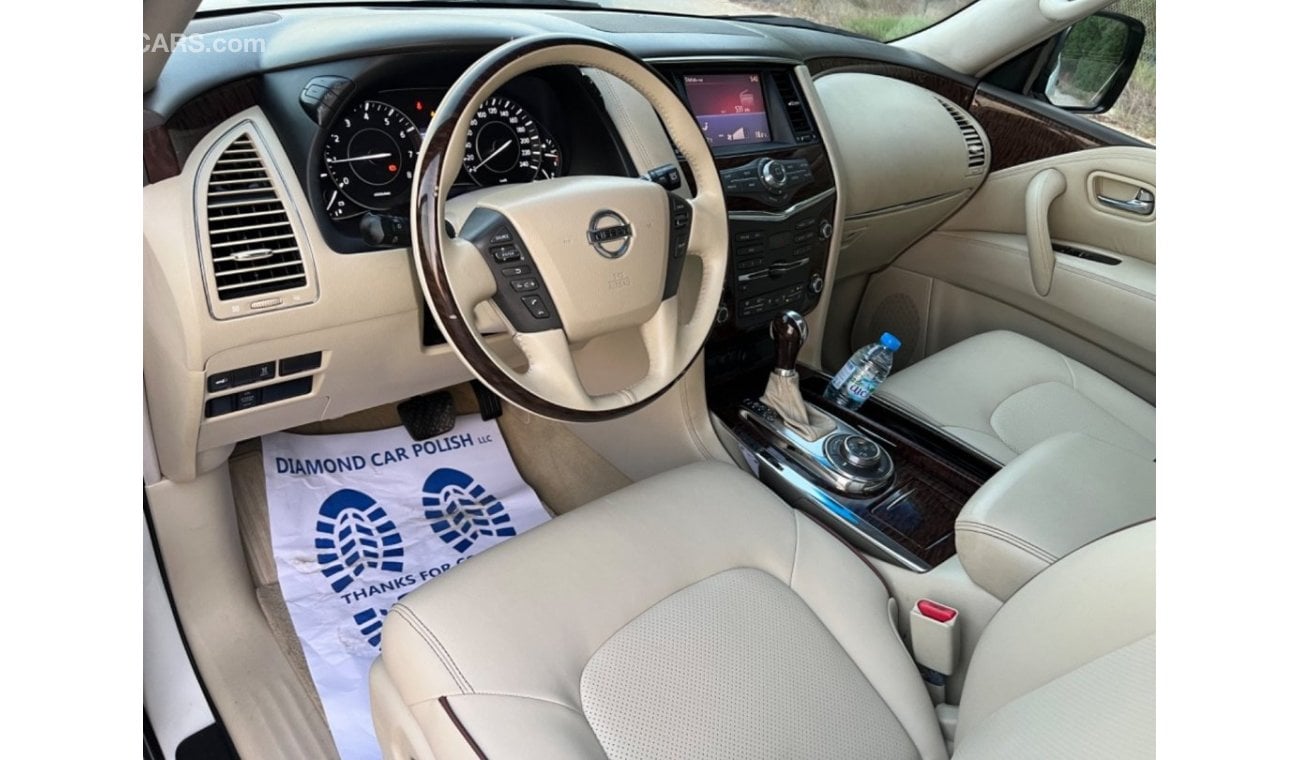 نيسان باترول Nissan patrol SE platinum/ V8/ 5.6  / model:2013 face lifted to 2022 in a good condition GCC full op