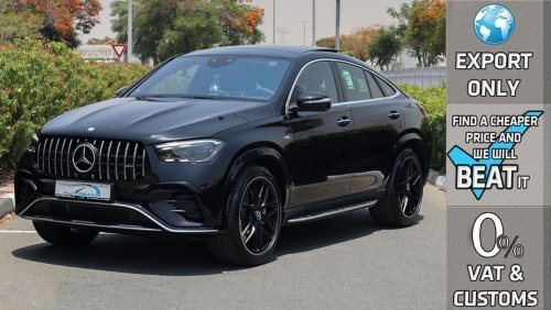 Mercedes-Benz GLE 53 AMG 4Matic Plus Coupe ''2024 Facelift'' , 2024 GCC , 0Km , (ONLY FOR EXPORT)