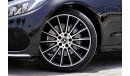 Mercedes-Benz C200 AMG Pack Mercedes-Benz C200 2018 GCC (LOWEST MILEAGE) under Warranty with Flexible Down-Payment/ Flo