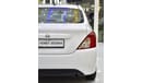 نيسان صني EXCELLENT DEAL for our Nissan Sunny ( 2022 Model ) in White Color GCC Specs