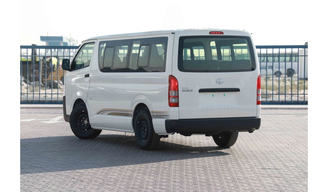 Toyota Hiace 2024 Toyota Hiace 2.5 15str Standard Roof - White inside Dark Grey | Export Only