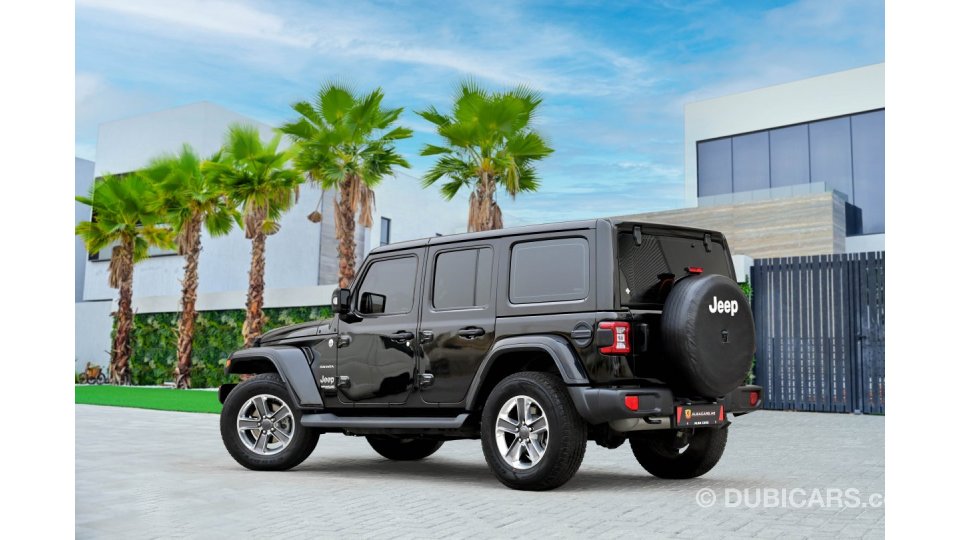 Used Jeep Wrangler Unlimited Sahara | 3,915  | 0% Downpayment |  Immaculate Condition! 2022 for sale in Dubai - 590812