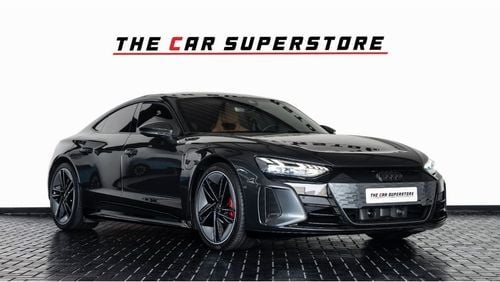 Audi etron 2022 - AUDI RS E-Tron GT Full Carbon - GCC - SERVICE CONTRACT 4 YEARS - WARRANTY TILL 12/2027