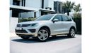 فولكس واجن طوارق هايلاين بلس AED 1,585 PM AVAILABLE | FSH | LOW MILEAGE | VOLKSWAGEN TOUAREG 2018 R-LINE | V6