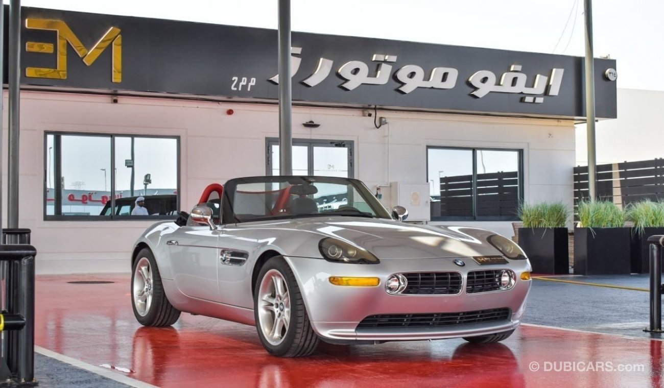 BMW Z8 BMW Z8, 2002, Silver exterior, Red Interior, Manual transmission, 8 cylinders, 18″ wheels, 61,900 km