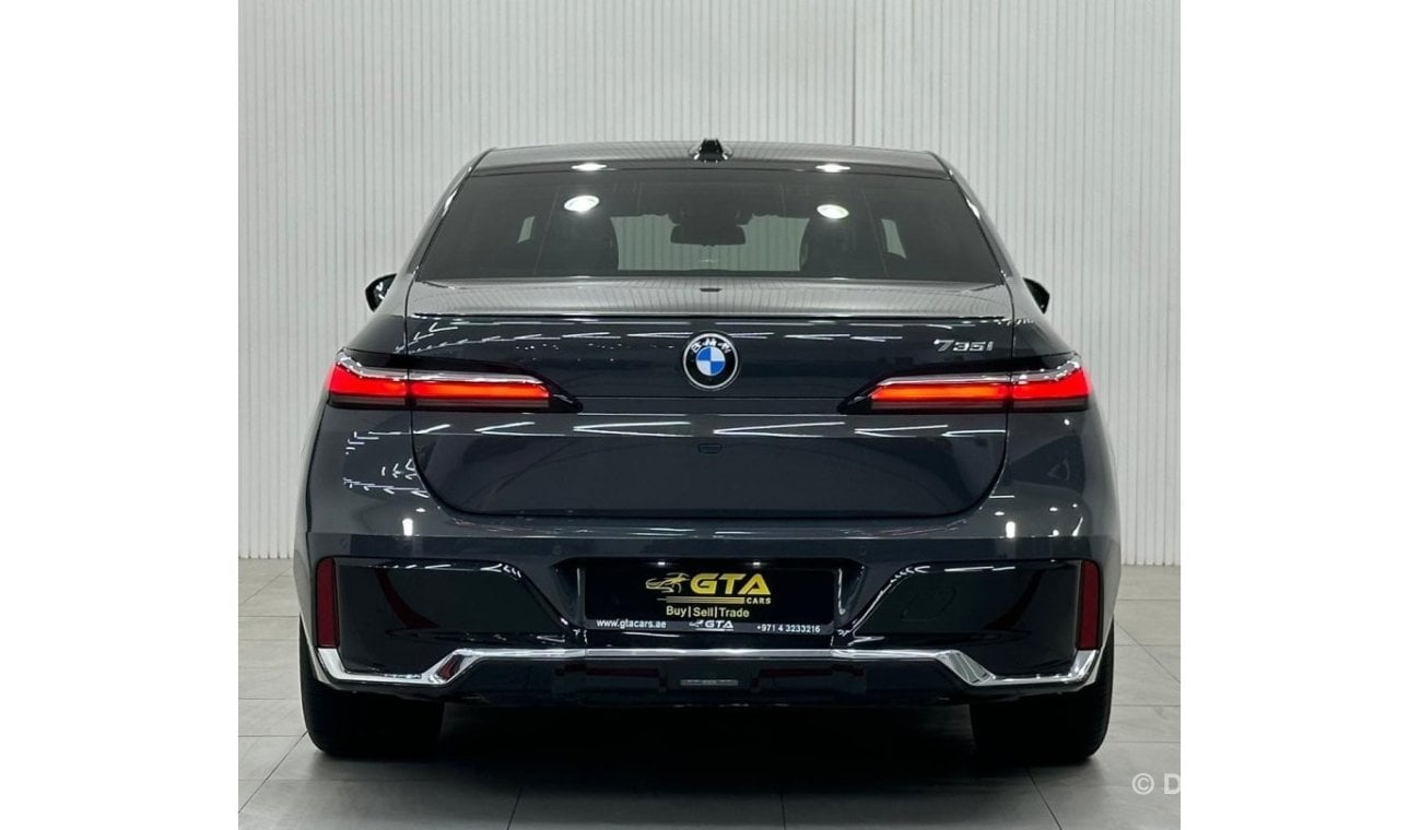 بي أم دبليو 735 2023 BMW 735i M-Kit , Aug 2027 Agency Warranty + Service Contract ,Full Agency Service HIstory, GCC