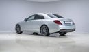 مرسيدس بنز S 450 AMG Line - 2 Year Warranty - Approved Prepared Vehicle