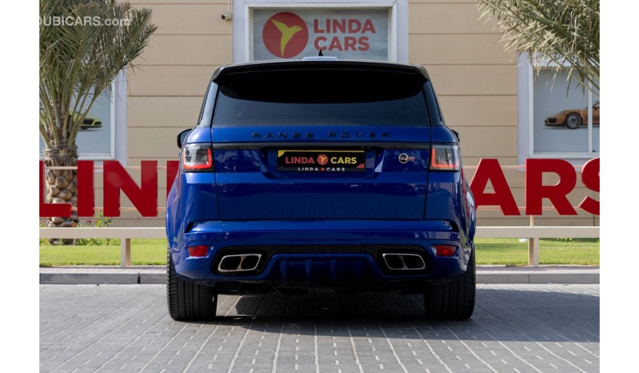 لاند روفر رينج روفر سبورت Range Rover Sport SVR 2019 GCC under Warranty with Flexible Down-Payment.