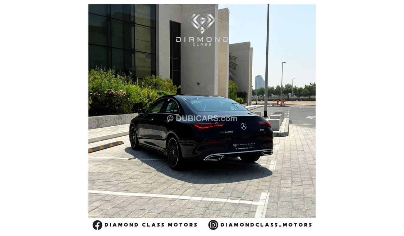 مرسيدس بنز CLA 200 Mercedes CLA 200 AMG Black Edition  2025  GCC Brand New 5 Years Agency Warranty