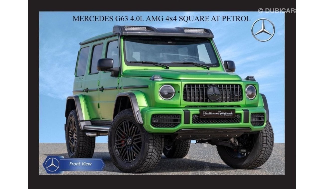 Mercedes-Benz G 63 AMG 4X4² MERCEDES-BENZ G63 AMG 4.0L 4x4 SQUARE A/T PTR 2023 Model Year