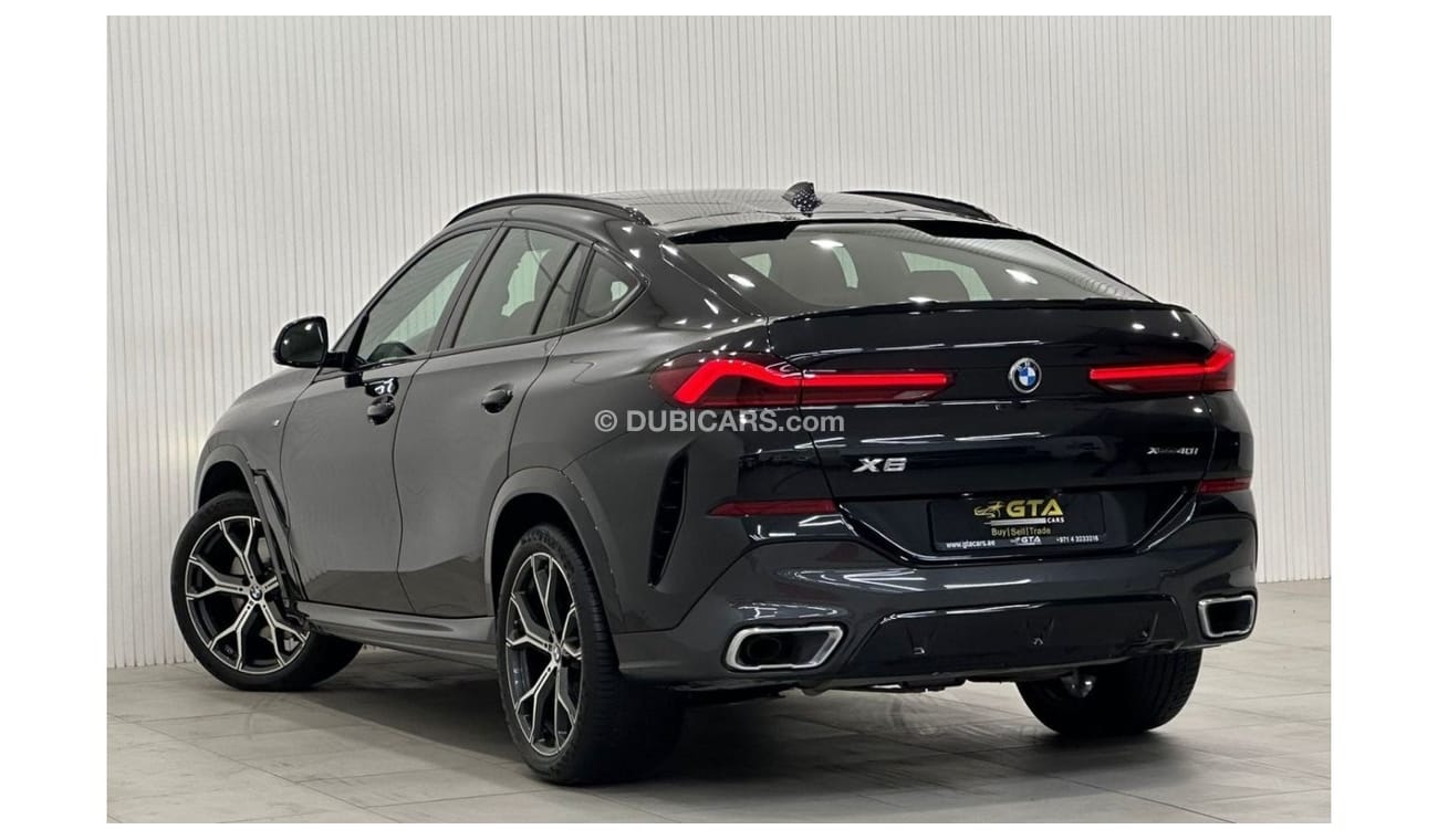 بي أم دبليو X6 xDrive40i لاكجري M سبورت باكج 2022 BMW X6 xDrive40i M-Sport, Oct 2026 BMW Warranty + Service Pack, F