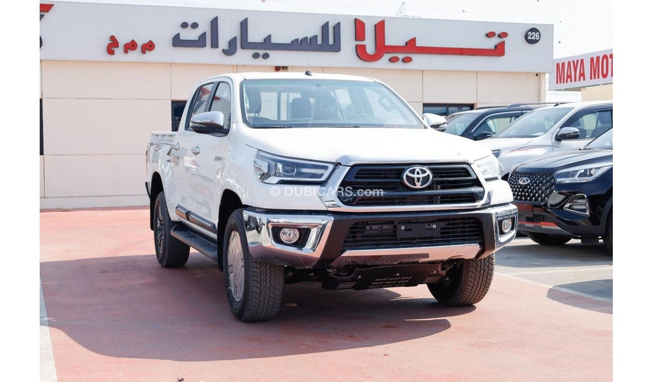 تويوتا هيلوكس TOYOTA HILUX 2.7 MT FULL OPTION WITHOUT PUSH START WHITE 2025