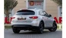 إنفينيتي QX70 Infiniti QX70 Limited 2019 GCC under Warranty and Service Contract with Flexible Down-Payment.