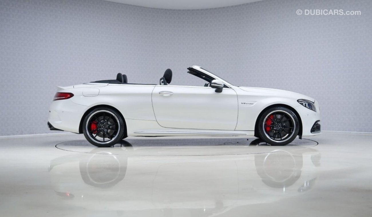 مرسيدس بنز C 63 AMG S Cabriolet - 2 Years Warranty - Approved Prepared Vehicle