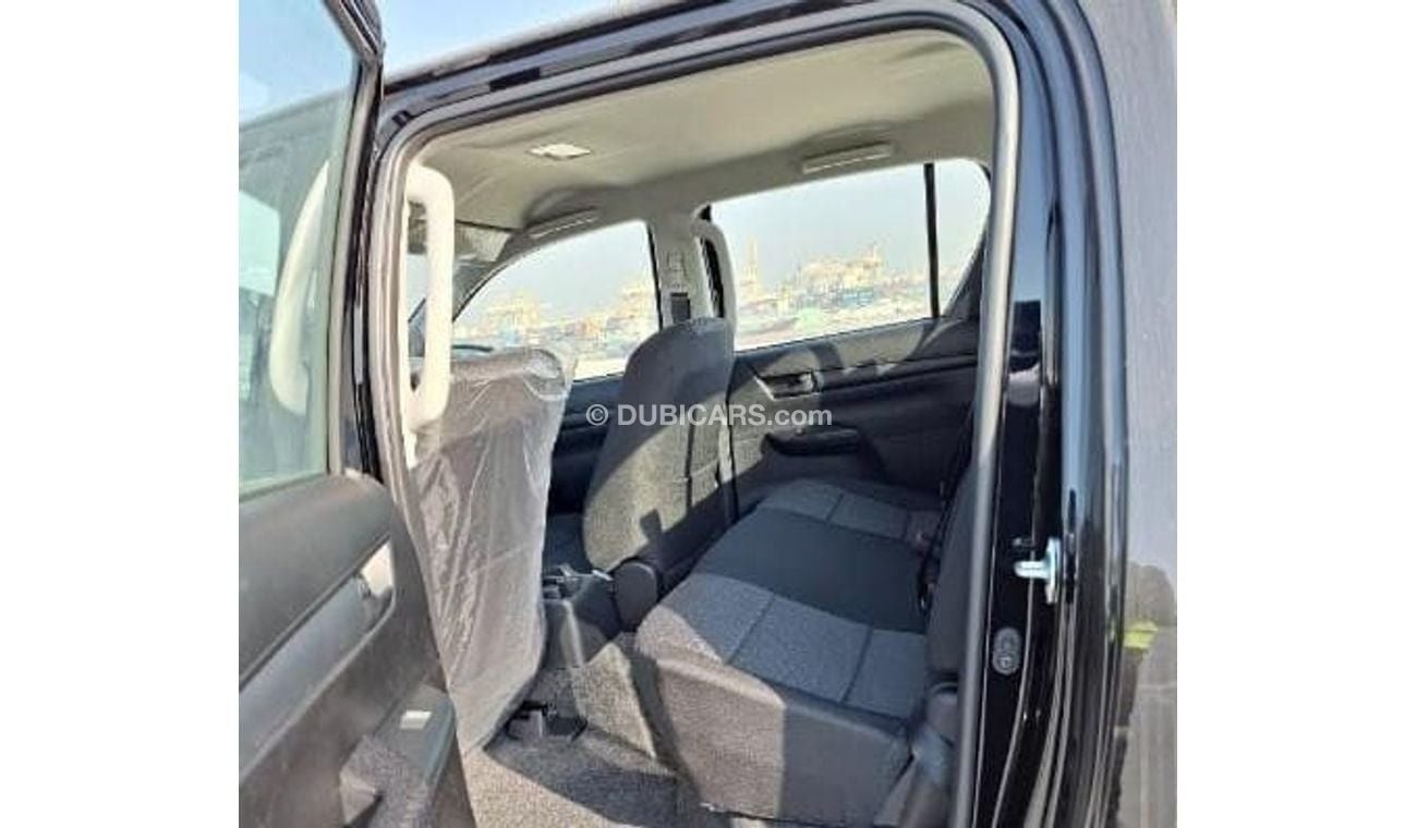 تويوتا هيلوكس 2024 Toyota Hilux Double Cab (Basic-Option with Power Windows) 2.4L 4-Cyl Diesel M/T 4x4 Export Only