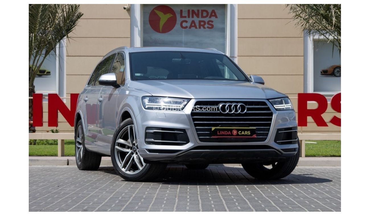 Audi Q7 45 TFSI quattro Audi Q7 45TFSI Quattro (7 SEATER) 2019 GCC under Warranty with Flexible Down-Payment