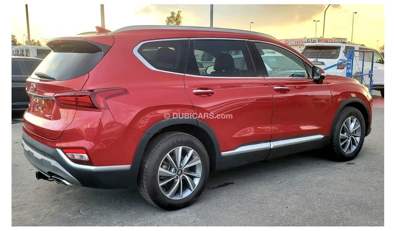 Hyundai Santa Fe GL Panorama HYUNDAI SANTA FE RED 2019