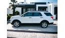 Ford Explorer Std AED 1,170 PM | FORD EXPLORER 3.5L V6 | 7 SEATER | GCC SPECS | WELL MAINTAINED