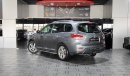 نيسان باثفايندر AED 1,350 P.M | 2016 NISSAN PATHFINDER SL 3.5 L | 7 SEATS | GCC | FULLY LOADED