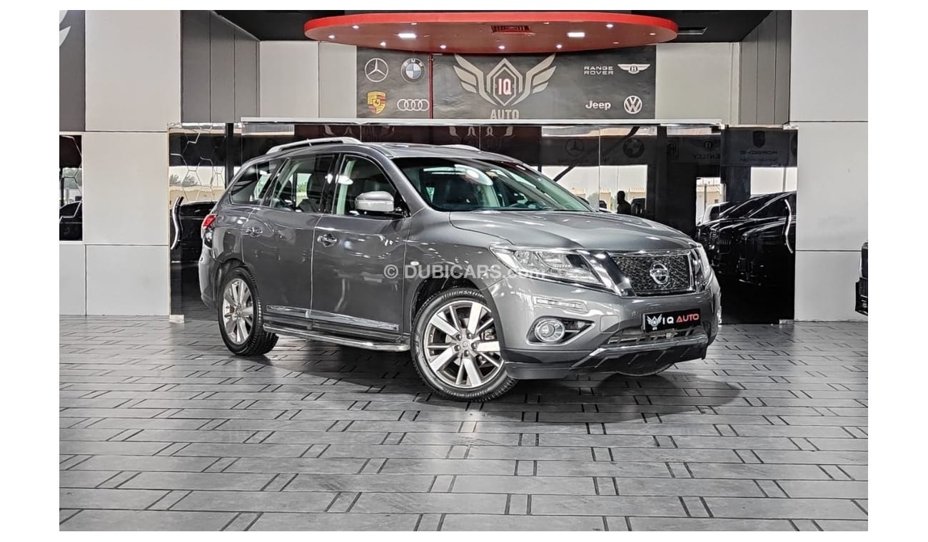 Nissan Pathfinder AED 1,350 P.M | 2016 NISSAN PATHFINDER SL 3.5 L | 7 SEATS | GCC | FULLY LOADED