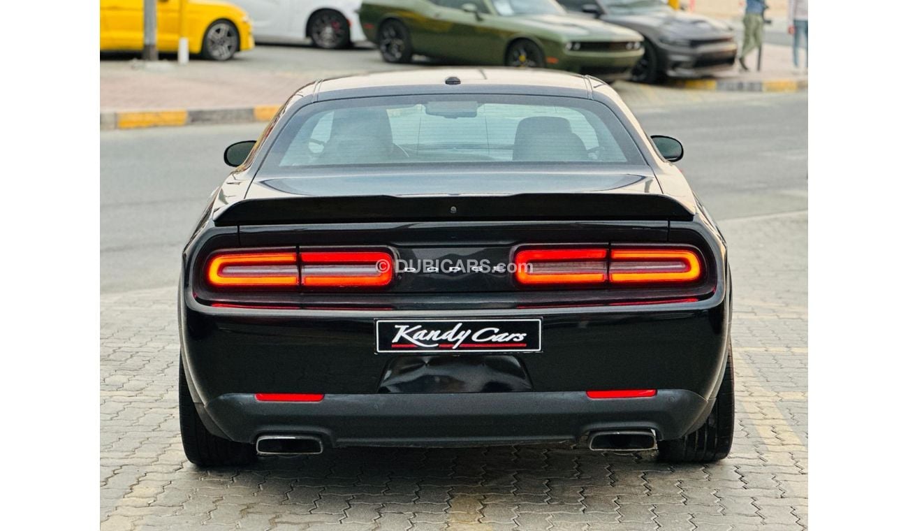 Dodge Challenger RT | Monthly AED 1470/- | 0% DP | Widebody Kit | Custom Leather Seats | Touch Screen | # 59922