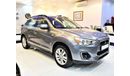 Mitsubishi ASX (82000 KM!) AMAZING Mitsubishi ASX 4WD 2013 Model!! in Grey Color! GCC Specs