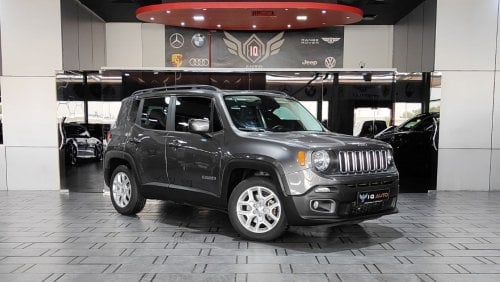 جيب رينيجيد AED 900 P.M | 2017 JEEP RENEGADE MASTER LONGITUDE 2.4 L | GCC | FULL PANORAMIC VIEW | UNDER WARRANTY