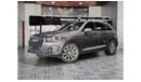 أودي Q7 AED 2000/MONTHLY | 2016 AUDI Q7 45 TFSI QUATTRO | 7 SEATS | GCC | UNDER WARRANTY