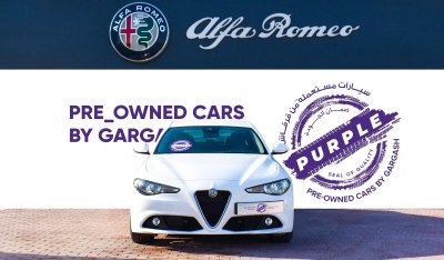 Alfa Romeo Giulia Base - Service History, Warranty, Certified & Sold by Purple Pre-Owned Gargash Motors