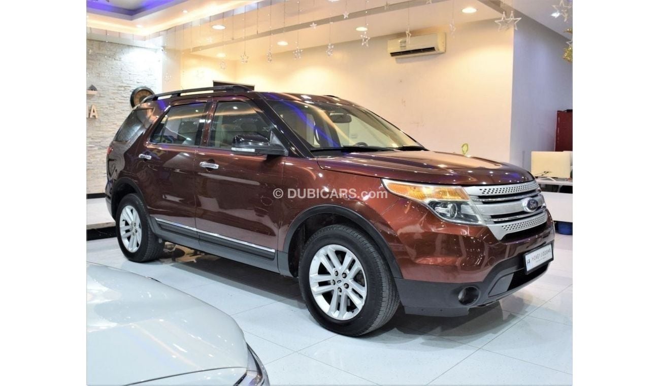 Ford Explorer EXCELLENT DEAL for our Ford Explorer XLT 4WD ( 2015 Model! ) in Brown Color! GCC Spe