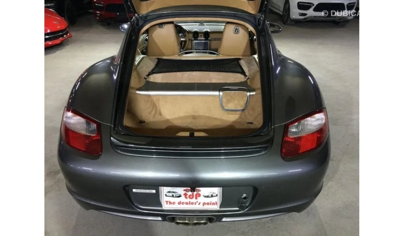 بورش كايمان أس PORSCHE CAYMAN S 3.4L 2008, WITH POWER SEATS, 19 INCH ALLOY WHEELS AND MORE..