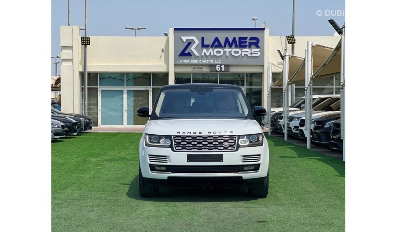 لاند روفر رينج روفر 1800 Monthly payments / Vogue 2016 / single owner / now accident/ low mileage / full option