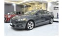 Ford Fusion EXCELLENT DEAL for our Ford Fusion SE ( 2016 Model ) in Grey Color GCC Specs