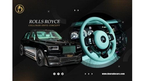 Rolls-Royce Cullinan Onyx Concept | 3-Year Warranty and Service